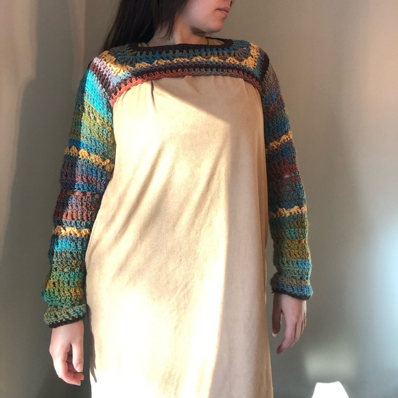 Handmade crochet shrug - Picture 4 of 5